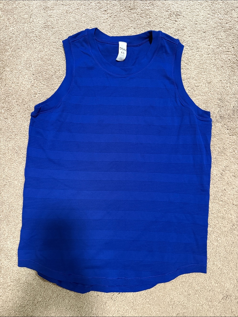 DSG Electric Blue Crewneck Tank